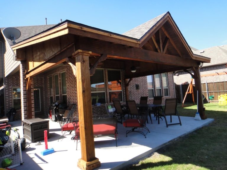 Shed with Gable Patio Covers Gallery - Highest Quality Waterproof Patio ...