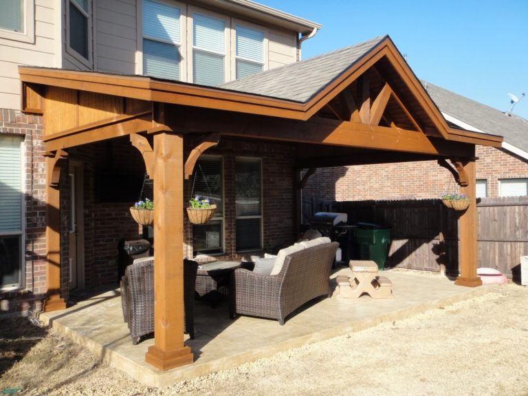 Shed with Gable Patio Covers Gallery - Highest Quality Waterproof Patio ...